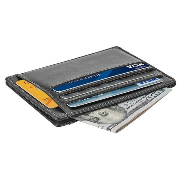 Fashion Minimalist Slim Wallet Money Clipc - Picture 7 of 8